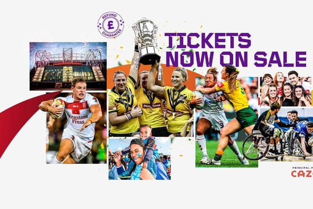 Rugby League World Cup tickets now on sale