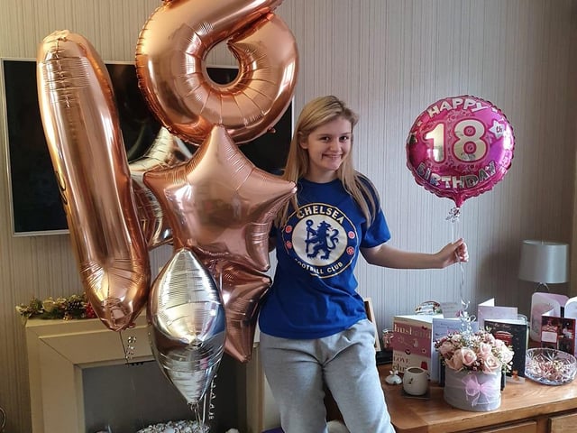 Lisa Swift, said: "My daughter Ellie Swift 18th on 11th December."
