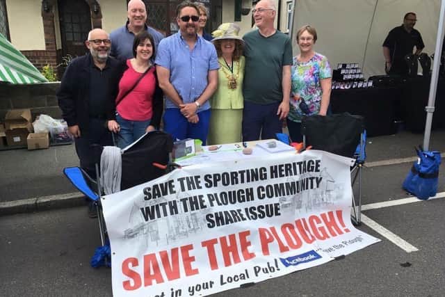 The Plough Community Benefit Society previously launched a community share issue in order to put a bid in to buy the pub.