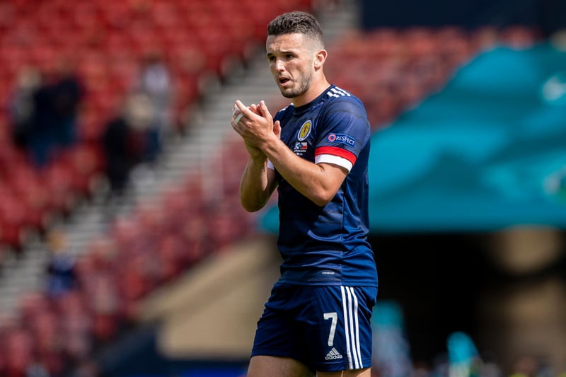 Was marked out of the game as one of the midfield three against the Czechs. His most effective performances for Scotland have come when playing in an advanced role off the front, but can also drop in to help midfield when England advance.