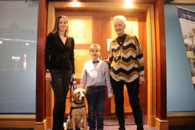 Stanley with mum Gemma, Dawnay and Jean Holroyd, who was Dawnay’s foster carer when in training