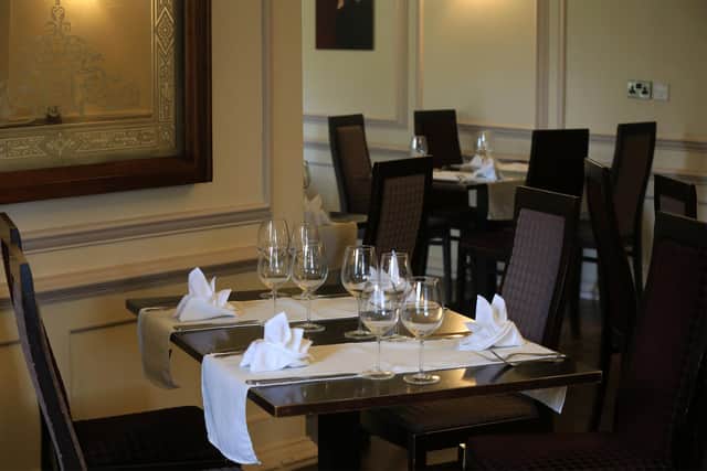 The restaurant's dining room at Mosborough Hall Hotel. Picture: Chris Etchells