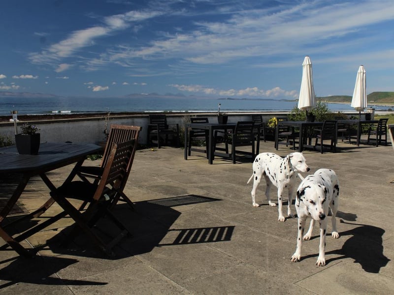 The Argyll Hotel, 10 miles from Campbeltown on the Kintyre peninsula, sits on Bellochantuy Bay and features stunnings sea views from a beach-side terrace.