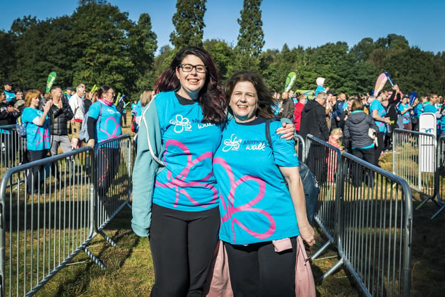 Mother and daughter, Judith King and Sian Gregory, donned their boots in memory of beloved husband and father, Noel, who sadly passed away with Alzheimer’s aged only 43. 