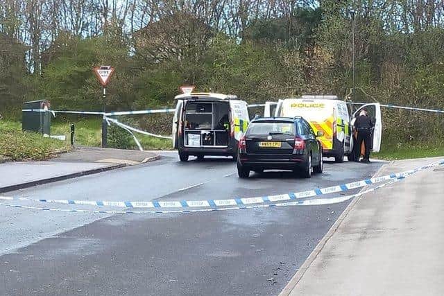 A murder investigation was launched in the early hours of yesterday after a man found unconscious in Grimesthorpe Road, Sheffield, died at the scene