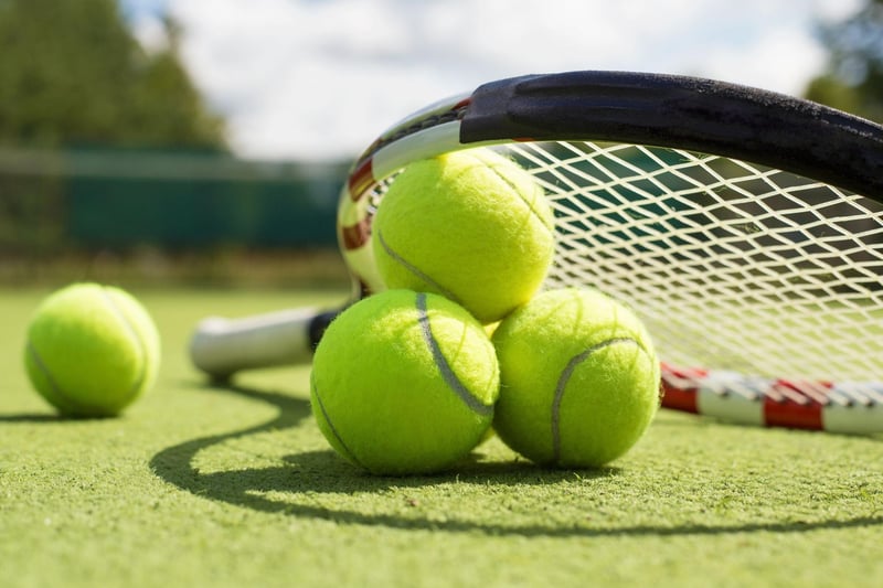 Head to Dollar Park and take advantage of the great public tennis courts run by Falkirk Community Trust.