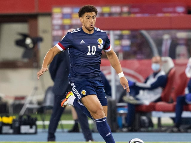 Coming into form at the right time for Scotland, having scoring two in his last three appearances for Southampton (Photo by Alan Harvey / SNS Group)