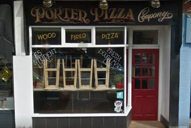 The Porter Pizza Company, on Sharrow Vale Road, Sheffield. Picture: Google.