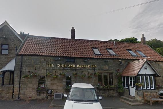The Cook and Barker, Newton-on-the-Moor. Cosy up and enjoy a bite to eat with your favourite tipple on Christmas Eve.