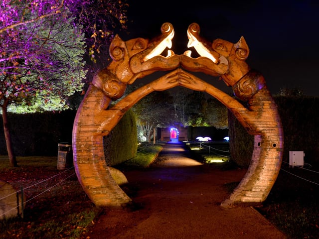 The popular light show is back for several dates including October 29 to October 31 and November 1 and November 5. There is also a Halloween monster hunt October 17 to November 15.