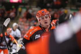 Sheffield Steelers Alex Graham had been on Great Britain duty with the U20s when he was sent home for a breach of discipline