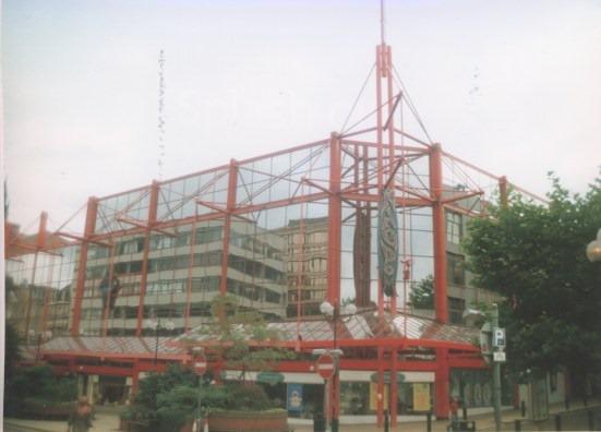 The old Kingdom nightclub in Burgess Street, Sheffield, off Barkers Pool