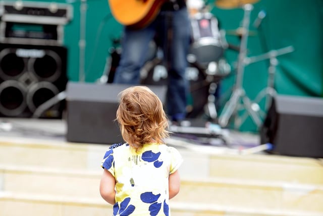Echofela drew music fans of all ages when they played on the bandstand for Grangemouth Music Festival back in 2011