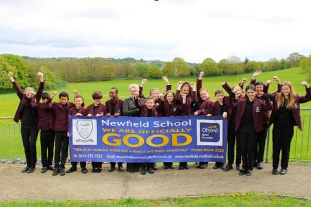 Newfield Secondary School has been rated good following a recent inspection by Ofsted.