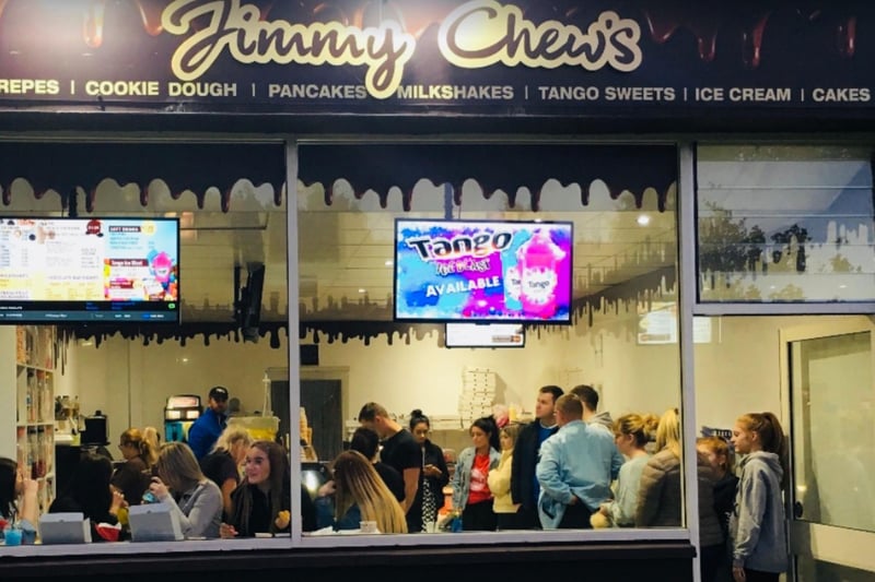 Jimmy Chew's, on Maggie Wood's Loan, are known for their pancakes and waffles, as well as their tasty ice cream.