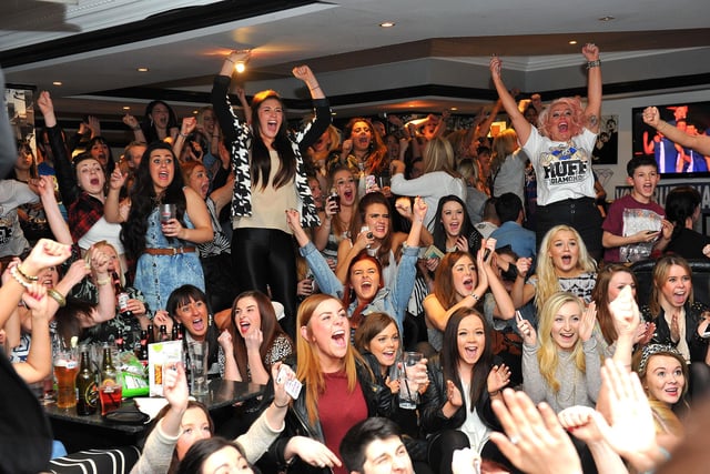 Passion was on show again in 2013 when these fans watched the Hartlepool dance crew Ruff Diamond reach the final of the Got To Dance competition on Sky TV.