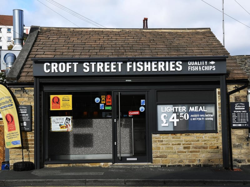 Croft Street Fisheries in Farsley has a 4.5* rating from 89 reviews. A Tripadvisor reviewer said: “Been here four or five times now, each time the fish, chips and peas have been excellent. So much flavour and on par if not better than the Magpie Cafe in Whitby. What a treat to have Croft St Fisheries on our doorstep!”