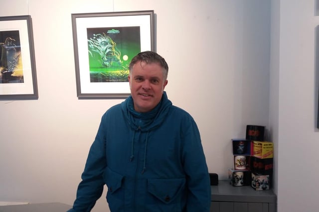 Gavin Penn of The Penn Gallery is back in action in Alnwick.