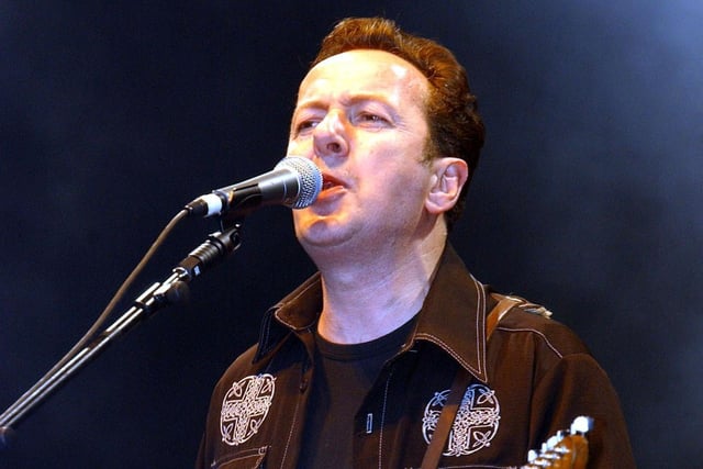 Sheffield’s Black Swan was the venue where The Clash played their first ever gig in support of The Sex Pistols during the middle of the 1976 summer heatwave.. Pictured is Joe Strummer of The Clash. PA Photo: Andy Butterton.