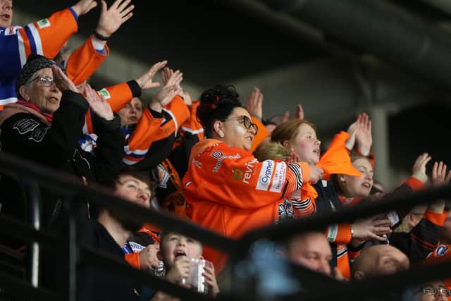 Steelers fans enjoy the win over Glasgow Clan. Photos: Dean Woolley and Hayley Roberts.