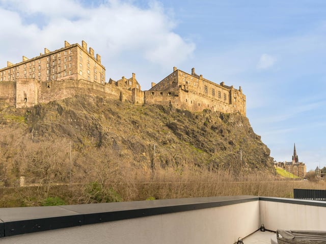 View from terrace.