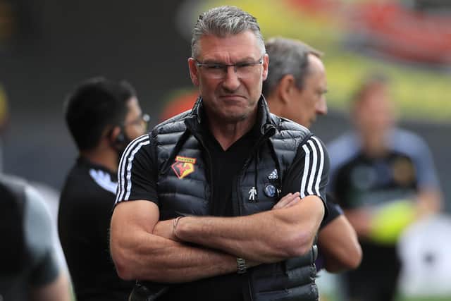 Sheffield Wednesday legend Nigel Pearson has been linked with a return to the club as manager following Garry Monk's sacking. (Photo by MIKE EGERTON/POOL/AFP via Getty Images)