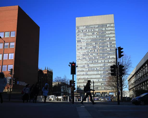 The University of Sheffield Arts Tower is reportedly partially closed after a member of staff was diagnosed with coronavirus