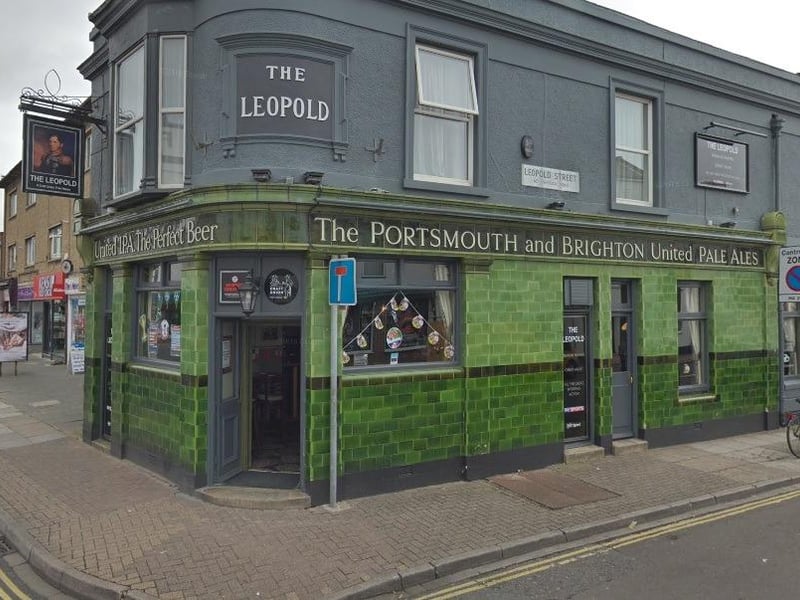 AI has said The Leopold Tavern is 'known for its friendly vibe' where you can grab a pint for as low as £2.80.