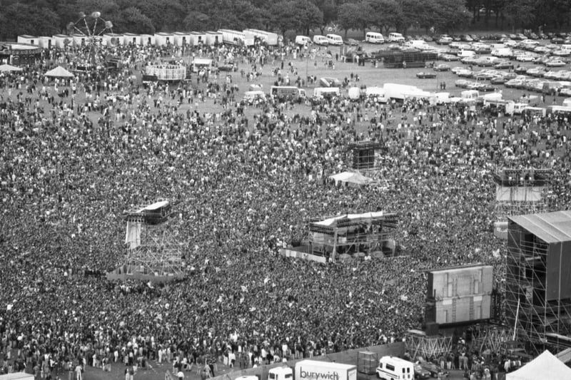 Long before TRNSMT, thousands of music fans gathered in Glasgow Green for the Glasgow’s Big Day concert in June 1990.
