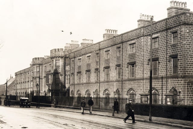An early photo of Hillsborough Barracks