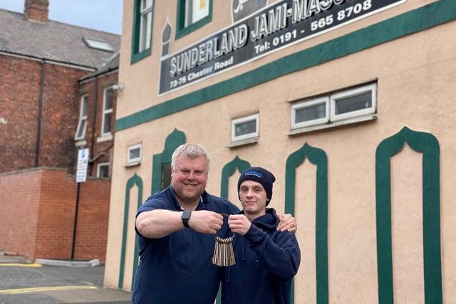 Locksmith Paul Fletcher, of Sea Road-based Fletcher Locksmith & Safe Co, helped out Sunderland Central Mosque on Chester Road for free when officials found themselves shut out by a faulty lock.