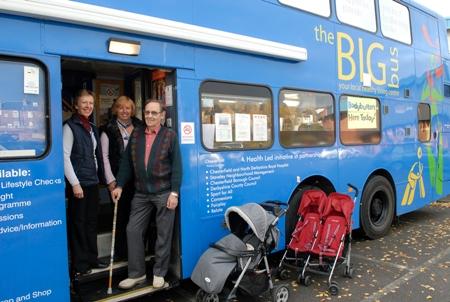 Chesterfield's Big Blue bus welcomes its 2000th customer in 2007