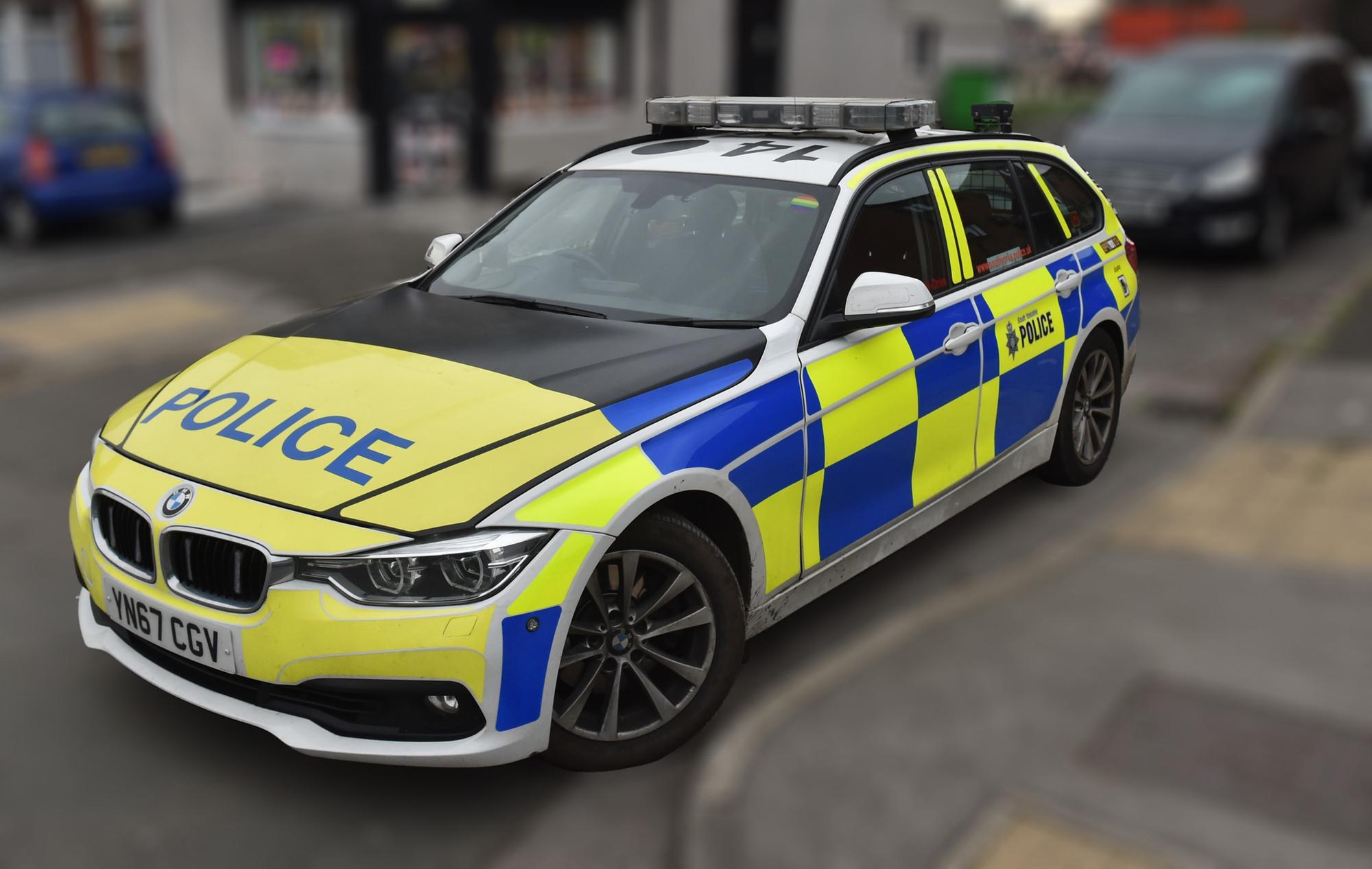 Police presence on residential street in Arbourthorne