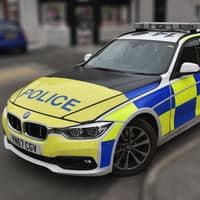 Police presence on residential street in Arbourthorne
