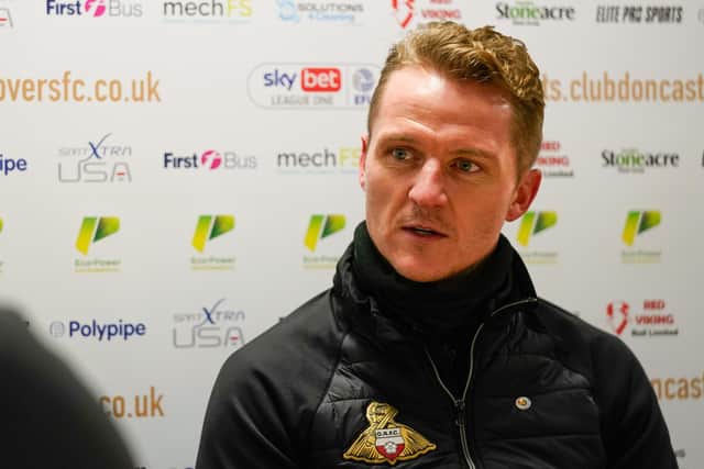 Doncaster Rovers manager Gary McSheffrey feels his team ran out of steam against Sheffield Wednesday.