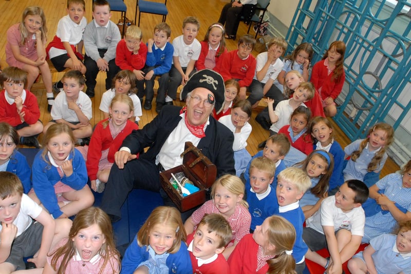 It's a pirate day in 2006 and lots of pupils got involved - but who do you recognise?