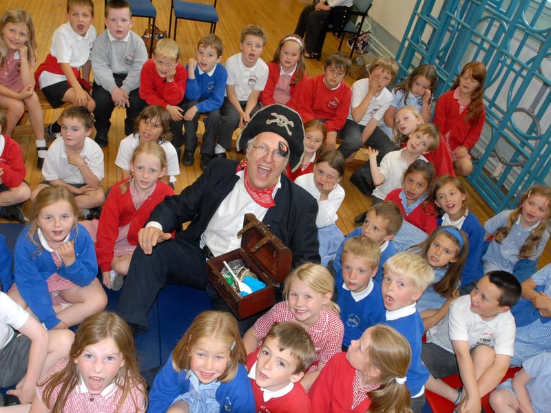 It's a pirate day in 2006 and lots of pupils got involved - but who do you recognise?