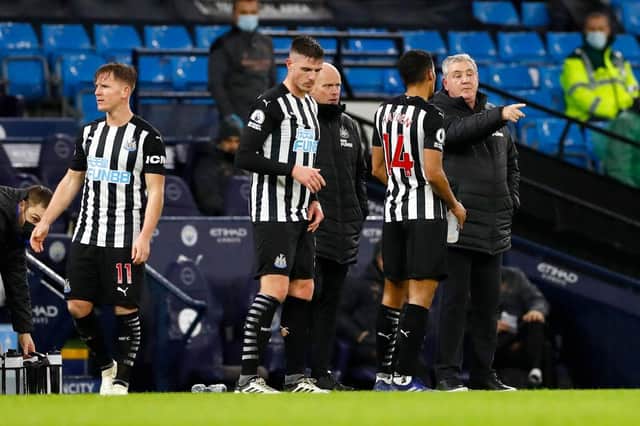 Here's how Newcastle United could line up at Sheffield United tonight. (Photo by Jason Cairnduff - Pool/Getty Images)