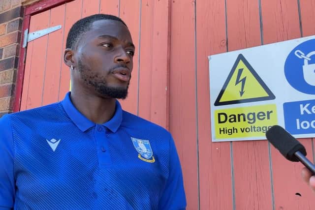 Dominic Iorfa was asked about his Sheffield Wednesday future.