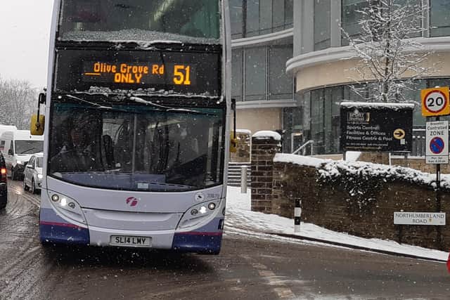 Lodge Moor was cut off from buses for a second day today, with concerns raised over the disruption.