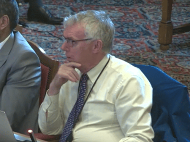 Coun Mike Levery, a member of Sheffield City Council's finance and performance policy committee. Picture: Sheffield Council webcast