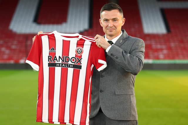Paul Heckingbottom unveiled as the new Sheffield United manager at Bramall Lane, Sheffield. Picture date: 25th November 2021. Picture credit should read: Simon Bellis/Sportimage