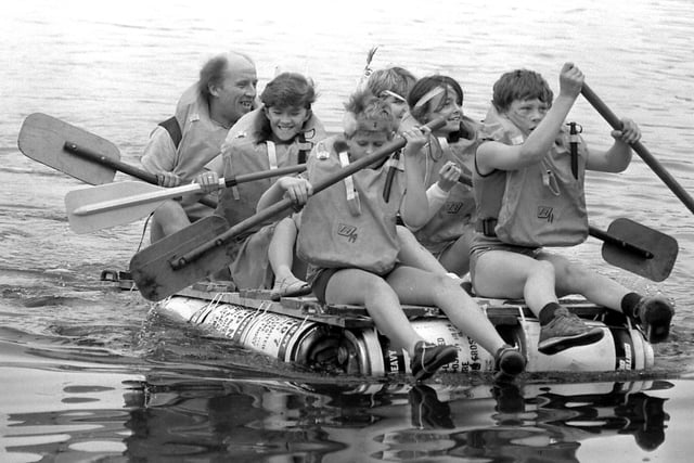 This raft race looked a lot of fun