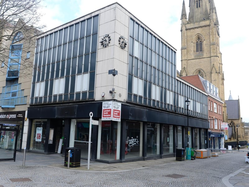 A vacant store where Next used to be.