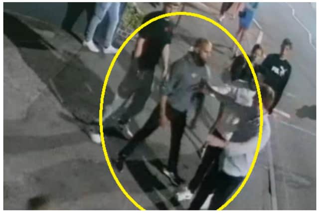 Do you recognise the man pictured? Police believe he may 'hold vital information' about an assault in Stocksbridge that is alleged to have taken place last month (July 2022)