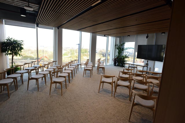 The Ceremony Room provides a great backdrop for weddings.