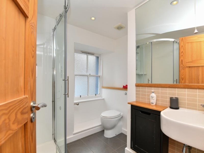 En-suite shower room.