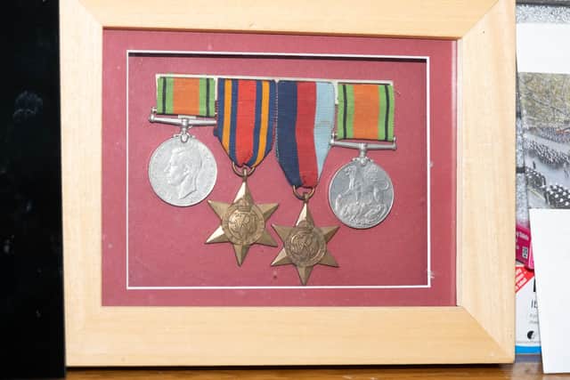 Haji Ghulam Mohammed celebrates his 109th birthday on Friday 8th December. Pictured are his World War Two medals