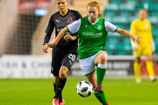 Hibs' star Colette Cavanagh is one of the Edinburgh clubs most consistent performers and is a stand out for Dean Gibson's side on an almost weekly basis. It's no surprise to see her so high up the list.