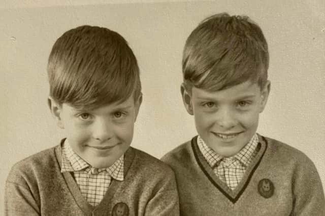Alan and Geoff were just one of four sets of twins in their class at Maltby Street School in Attercliffe